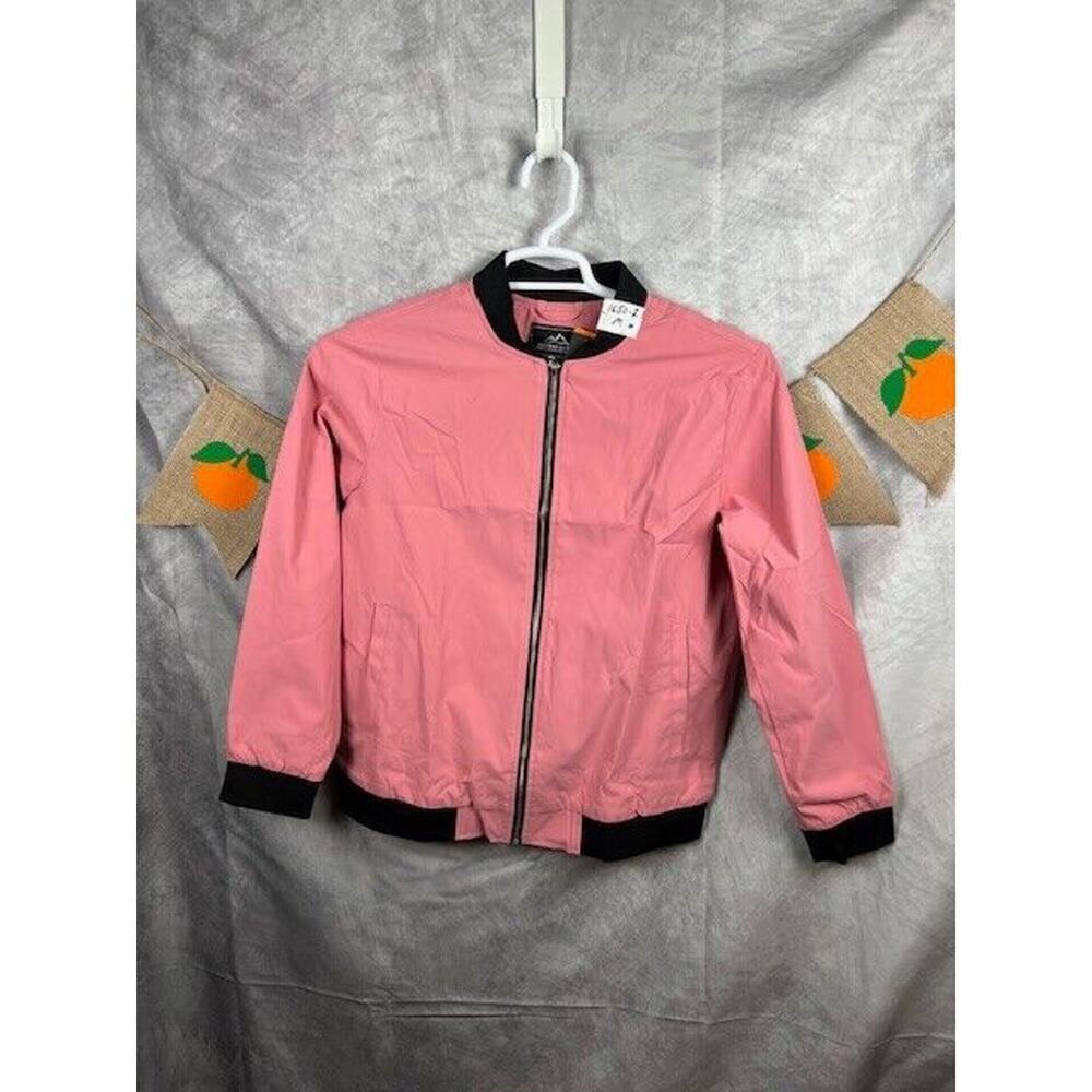 Women's Casual Bomber Jacket Lightweight Windbreaker Jackets Size M - Picture 2 of 10